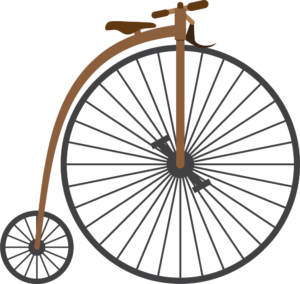 Bicykl - wysokie koło